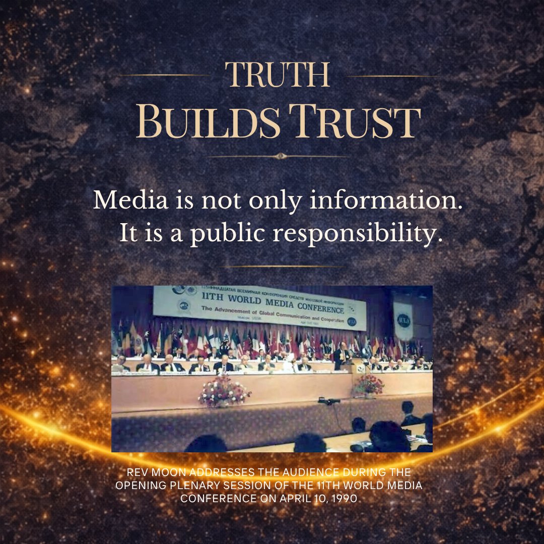 Universal Peace Federation International tweet media