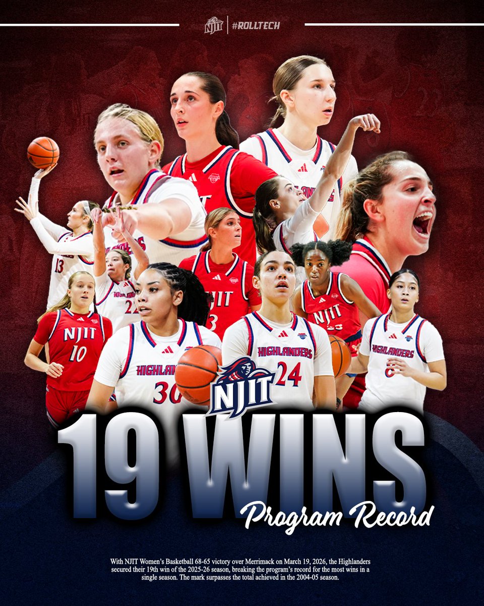 NJIT Women’s Basketball tweet media