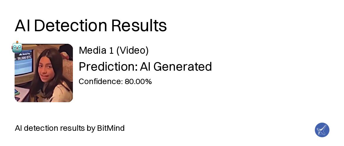 BitMind Deep Fake Detection tweet media