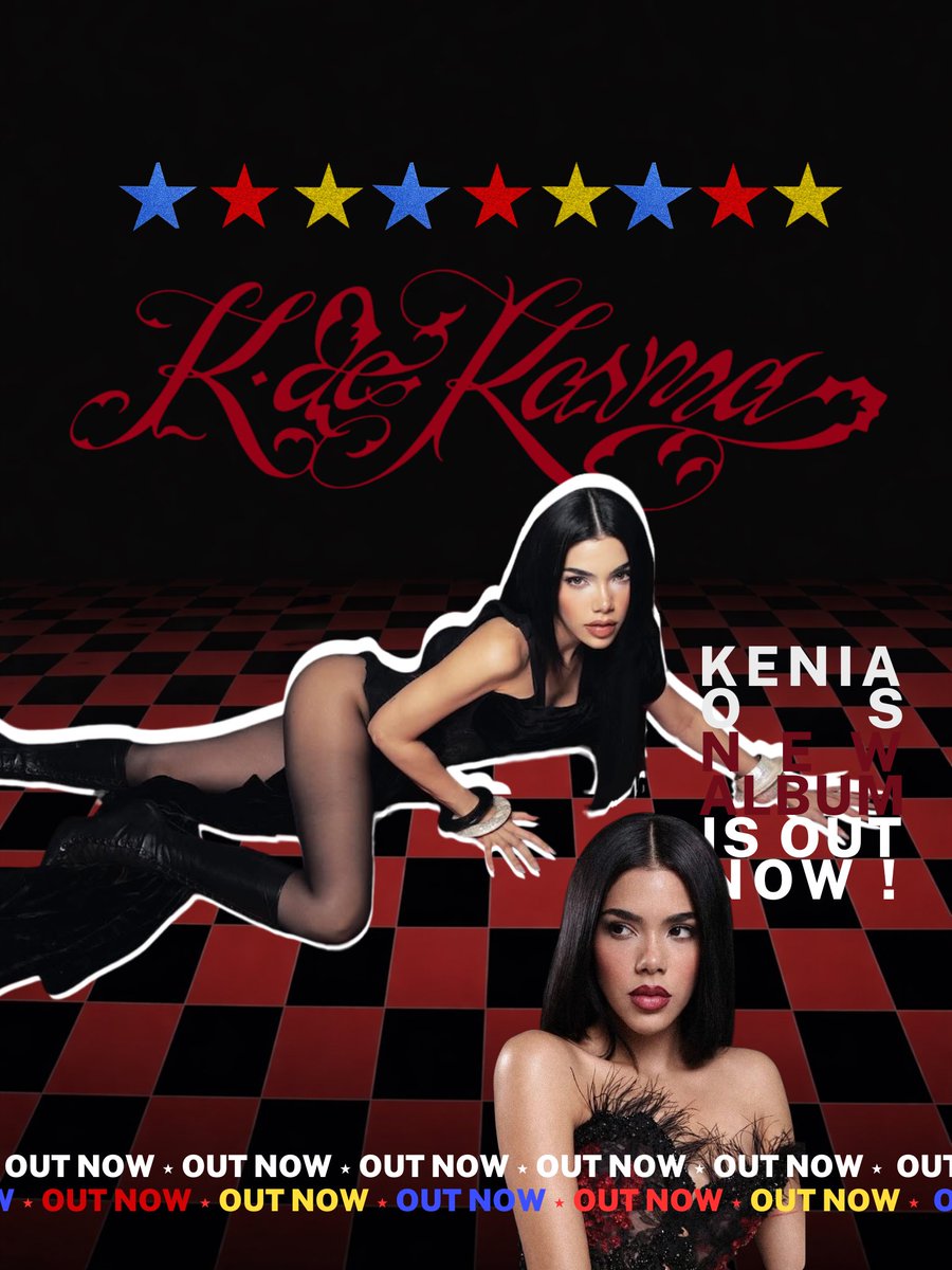 KeniaOsChilee's tweet photo. “K de Karma” el cuarto álbum de Kenia Os ya está disponible en todas las plataformas digitales!! 🦂❤️💛💙 https://t.co/6wKp2gGGSU