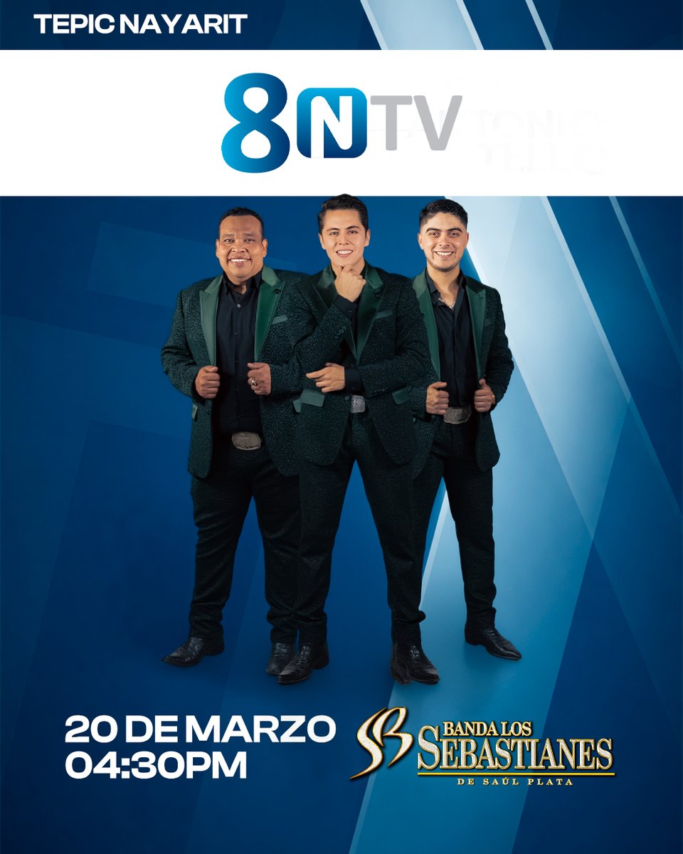 Banda Los Sebastianes De Saúl Plata tweet media