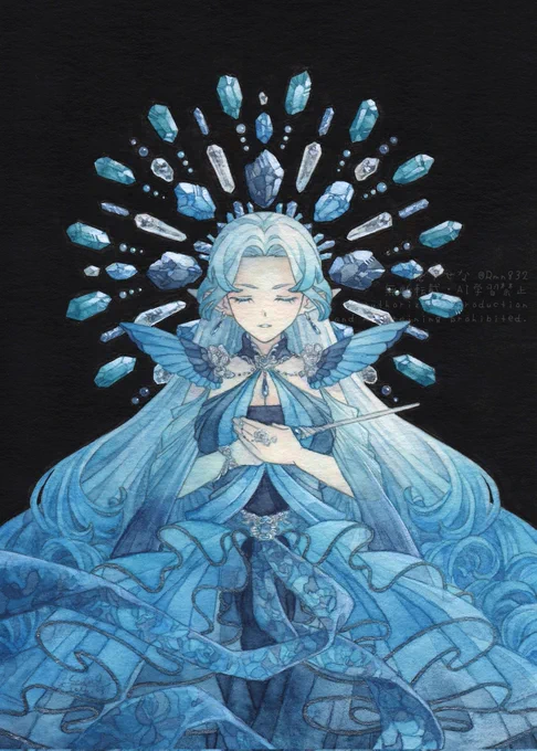 「クリスタルグリッド-Blue-」 良い導きとなりますように。