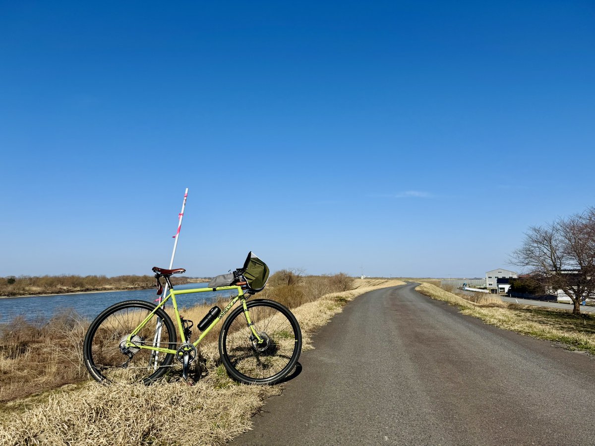 bikepac's tweet photo. 【今朝ポタ】
快晴の為、全力で放射冷却。
3月も後半だってのにハンドルカバーが外せない。

冷登喘からのLSDと一通り愉しんでからの風呂は超極楽。 https://t.co/52TDaToD7C