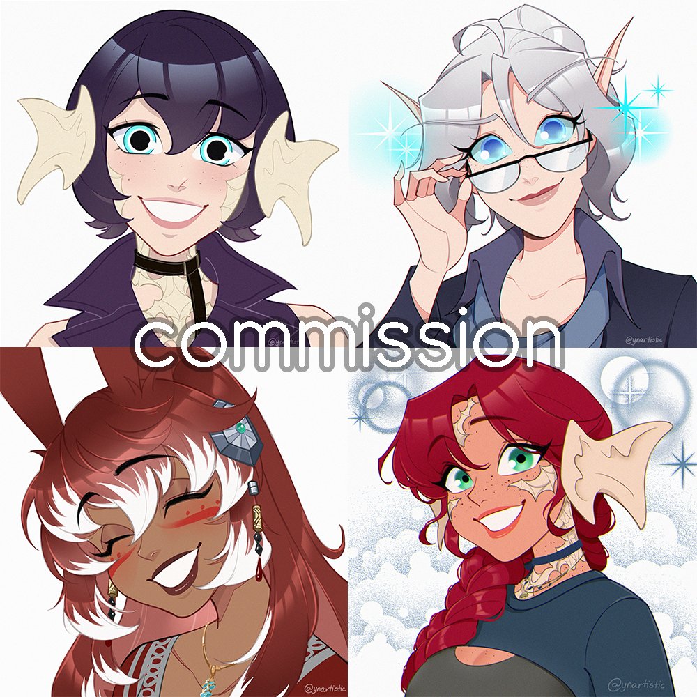 ynartistic | 🌼Commissions are open!🌼 tweet media