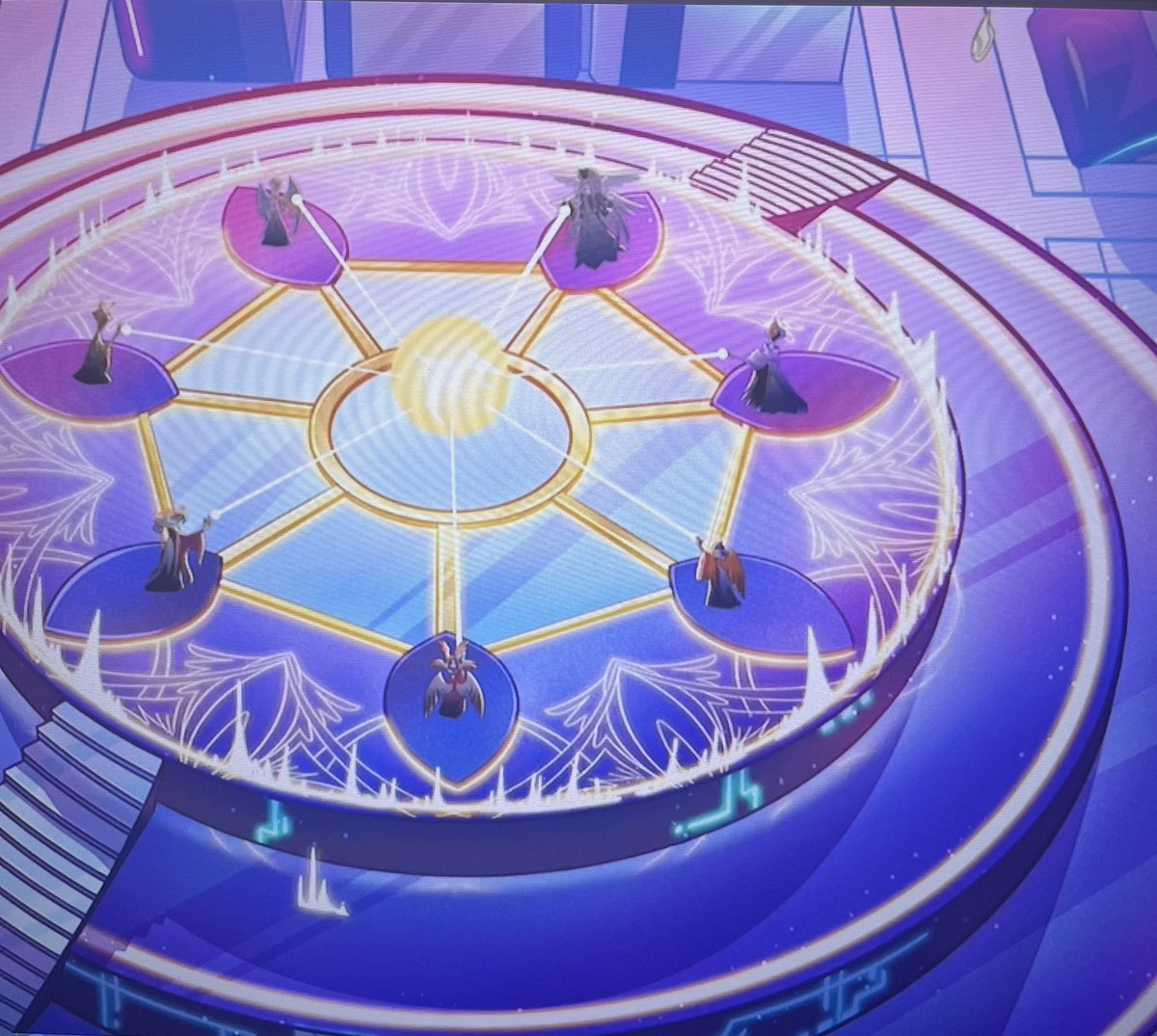 Just that I just take conscience that Lucifer literally blew a shield created by a seraphim and others superiors angels ? Like.. damn Luci how are you so powerful !! 🐥

#hazbinhotel