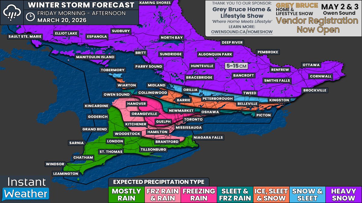 Instant Weather Ontario ❄️ tweet media