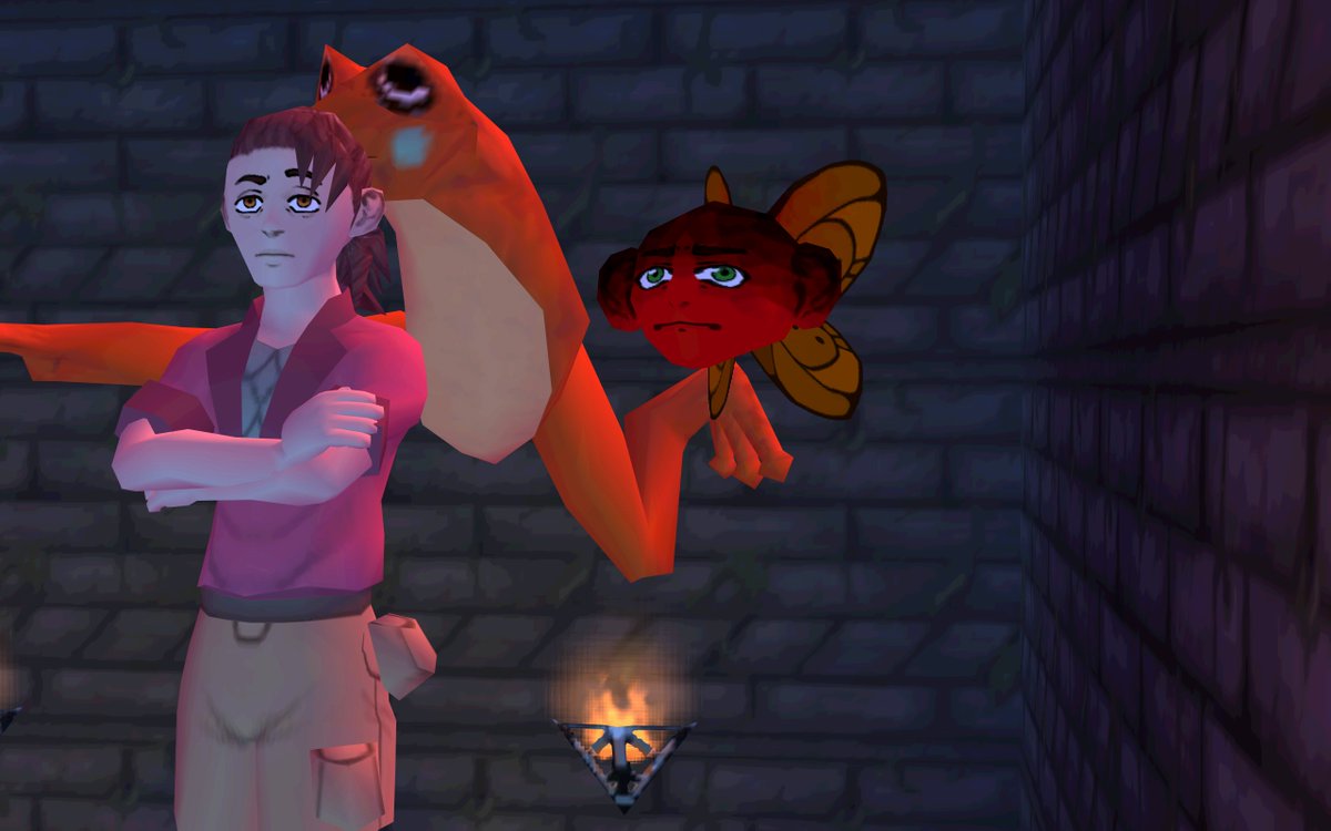 HoneyedGold's tweet photo. @GobaDev It's a very good game that blends a lot of elements of older Zelda titles with a very fun and dynamic combat. https://t.co/FyqA4vn7DJ