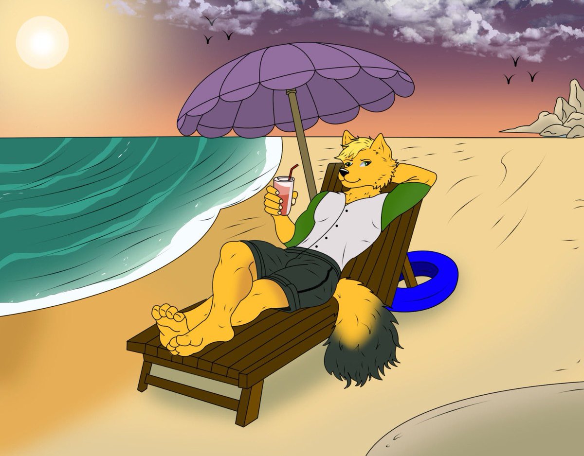 XDeniseEmerson's tweet photo. Sippin’ peace, not problems😎
Let the ocean handle the noise🌊🌅

Commission done for my lovely friend Eon^^

#ocart #commdone #2dcharacter #versatileartist #commsopen https://t.co/jlHO0sHxiC