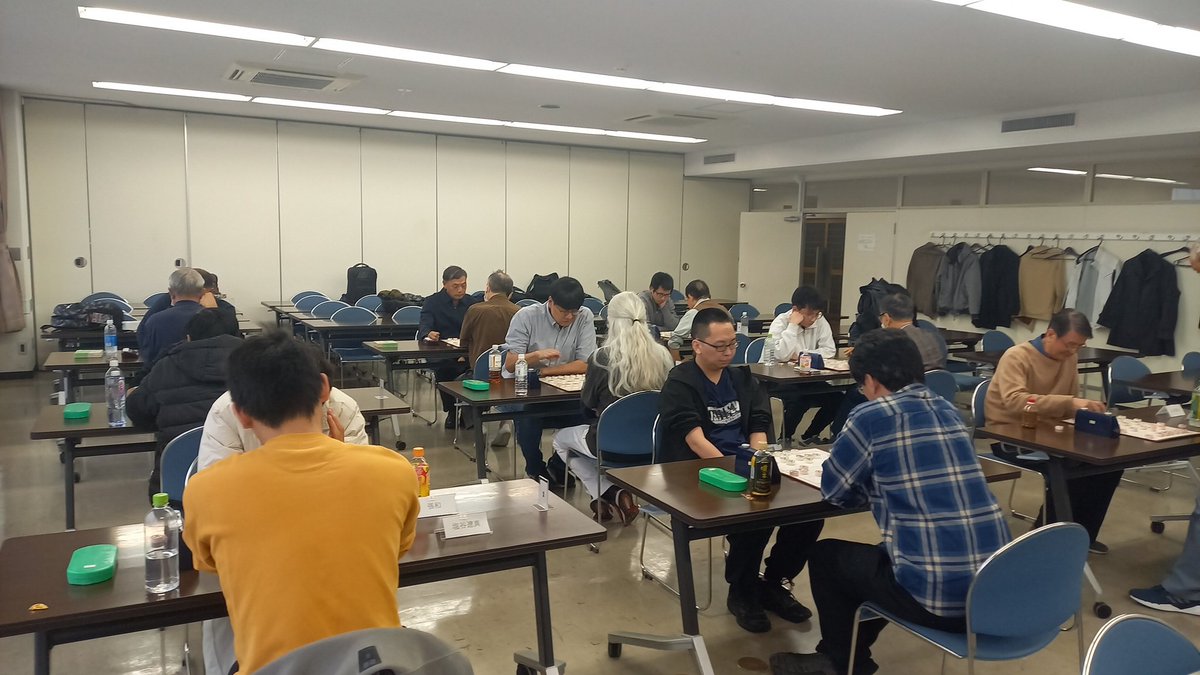 JXA_xiangqi's tweet photo. 第32回シャンチー快速トーナメント、はじまりました！　10分+10秒／着のフィッシャーモード、短い持ち時間で７ラウンドを戦います。　#シャンチー　#快速トーナメント https://t.co/ESZ1aG7pi0