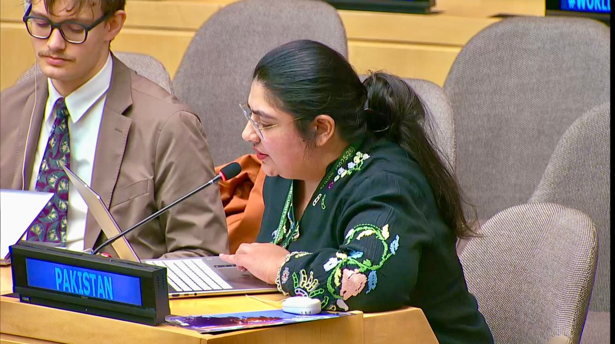 Right of Reply on World Water Day: Aleena Majeed's Statement in Response to Indian Remarks (March 19, 2026)