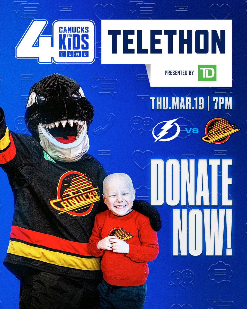 Canucks For Kids Fund tweet media