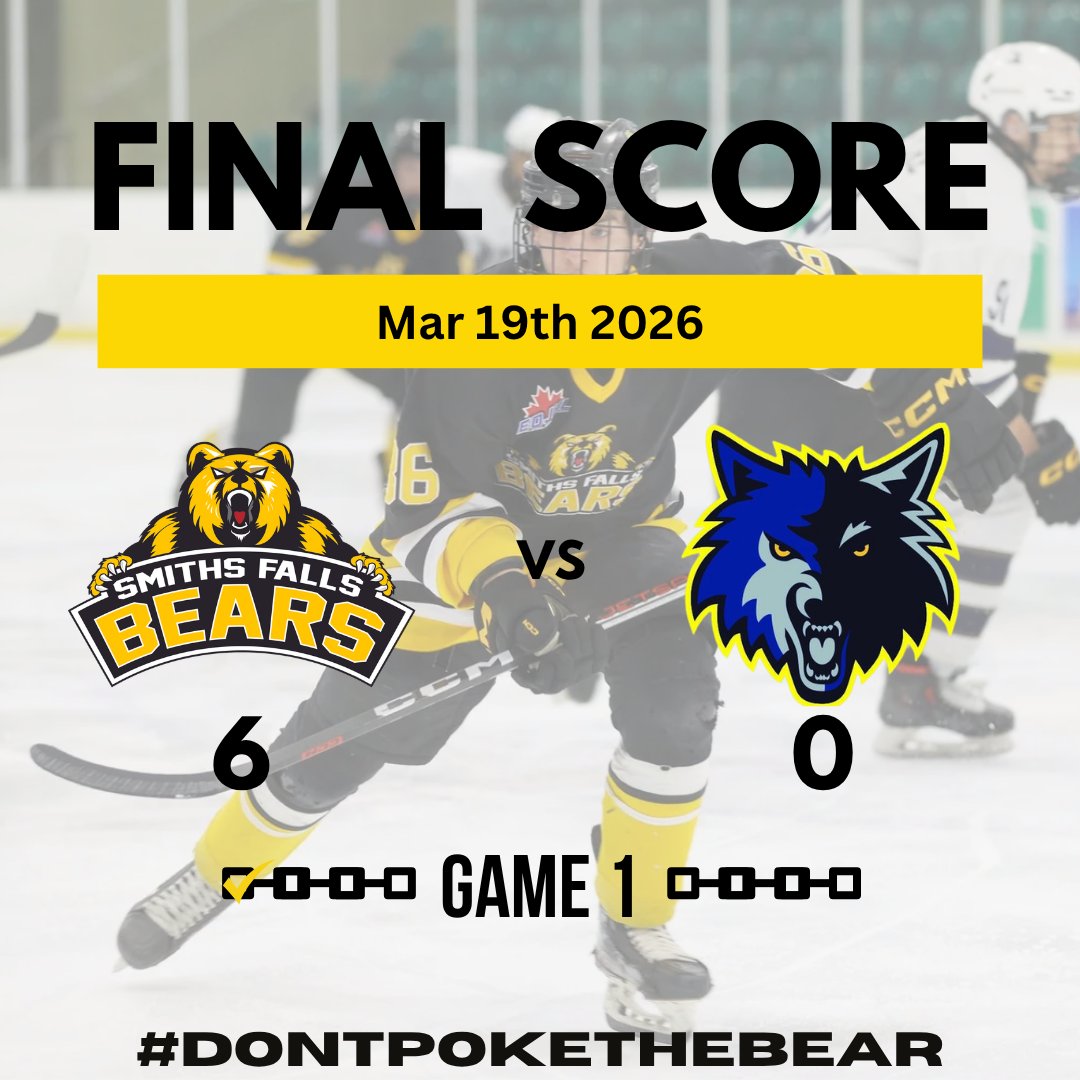 Smiths Falls Jr Bears tweet media