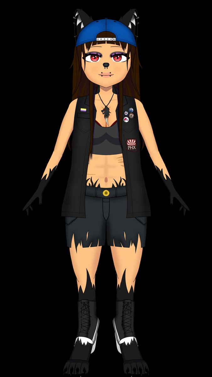 🏳️‍⚧️LunarLycanthrope🐺🌕 |⨺⃝|《Werewolf Vtuber ♡》 tweet media