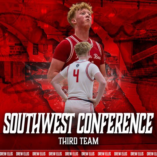 BrokenBowBBB's tweet photo. Congrats to Drew Ellis on being named to the SWC 3rd Team https://t.co/CkK5JcCMk5
