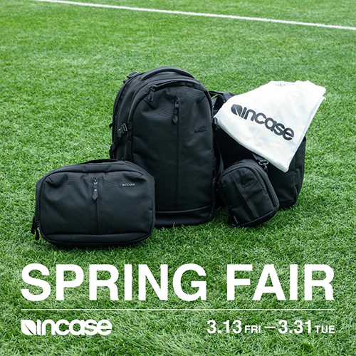 - SPRING FAIR情報 -

IncaseオリジナルTEEが貰える！
残り僅かです…

incasejapan.com/blogs/%E3%83%8…

＃インケース #incase 
＃Tシャツ #ノベルティ