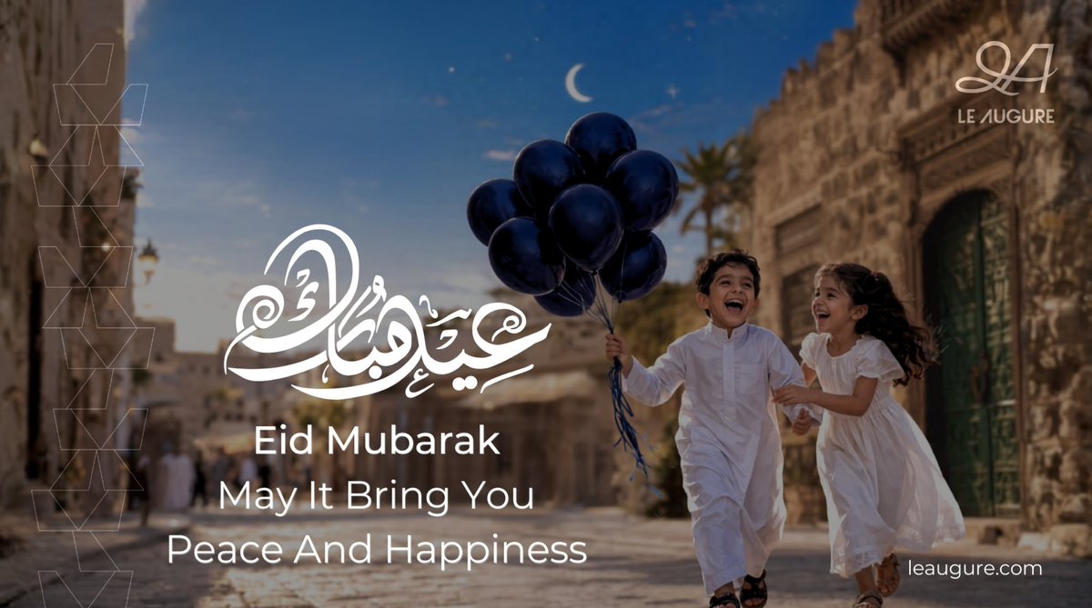 Eid Mubarak 🌙
Wishing you peace, joy, and happiness.
#EidMubarak #LeAugureGroup