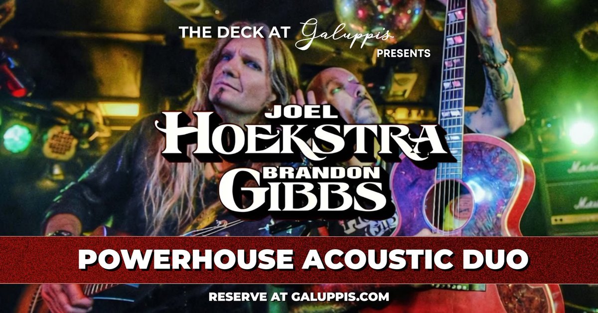 Joel Hoekstra tweet media