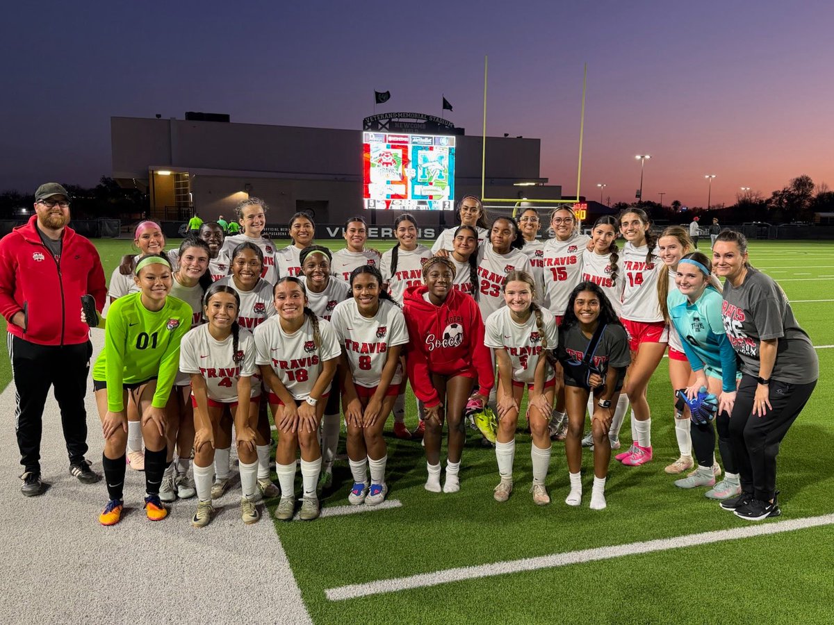 Congrats to the Travis Tigers, Bi-District Champions.