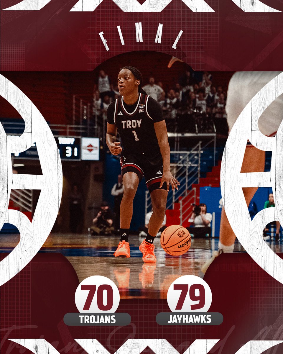 TroyTrojansWBB's tweet photo. Final.
#WeDOImpossible | #OneTROYโ๏ธ๐ https://t.co/WSUh095ASQ