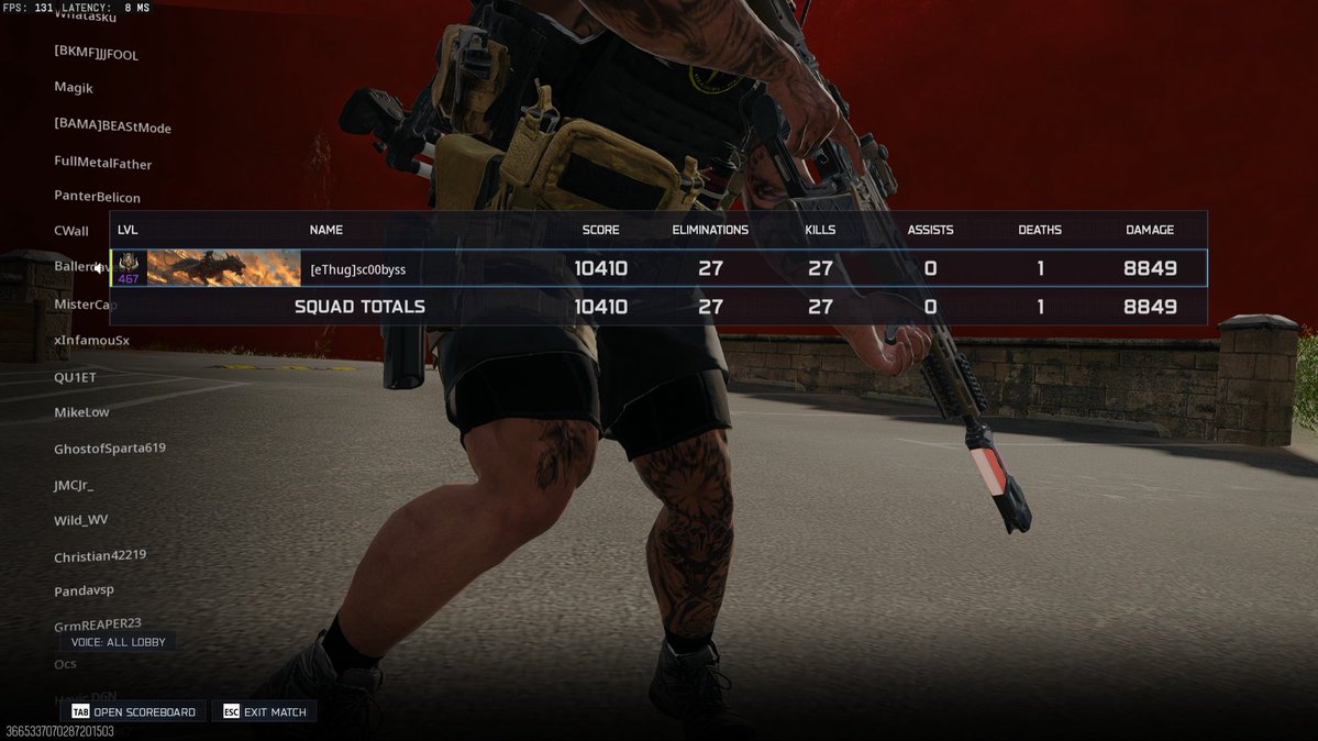 Current PR for Blackout Solos! How much longer until yall increase player count to 150?:) <a href="/CallofDutyCM/">CallofDutyCM</a>