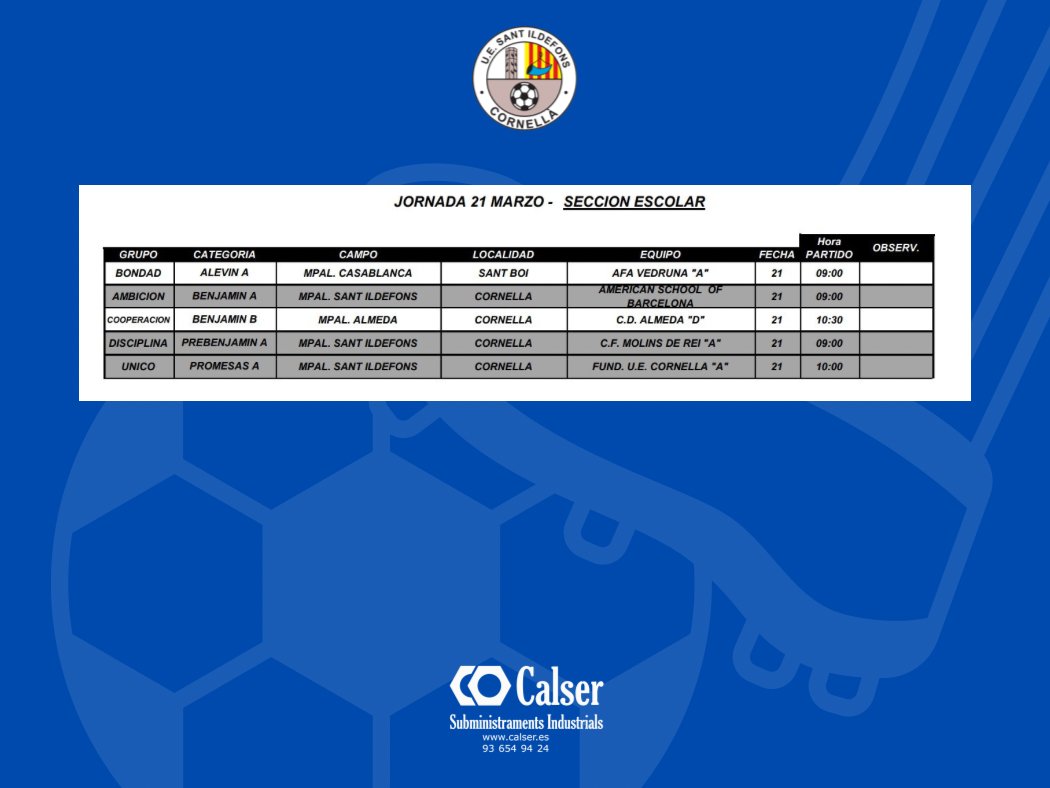 UE Sant Ildefons tweet media