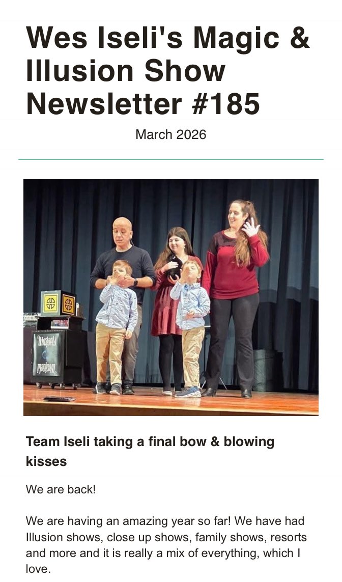 wes iseli tweet media