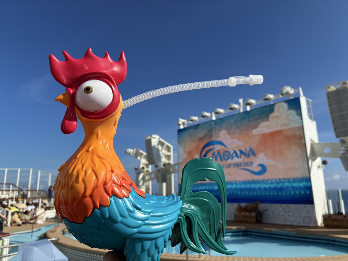 モアナショーが始まります🥰

#Disney_adventure #Disney_Cruise_line