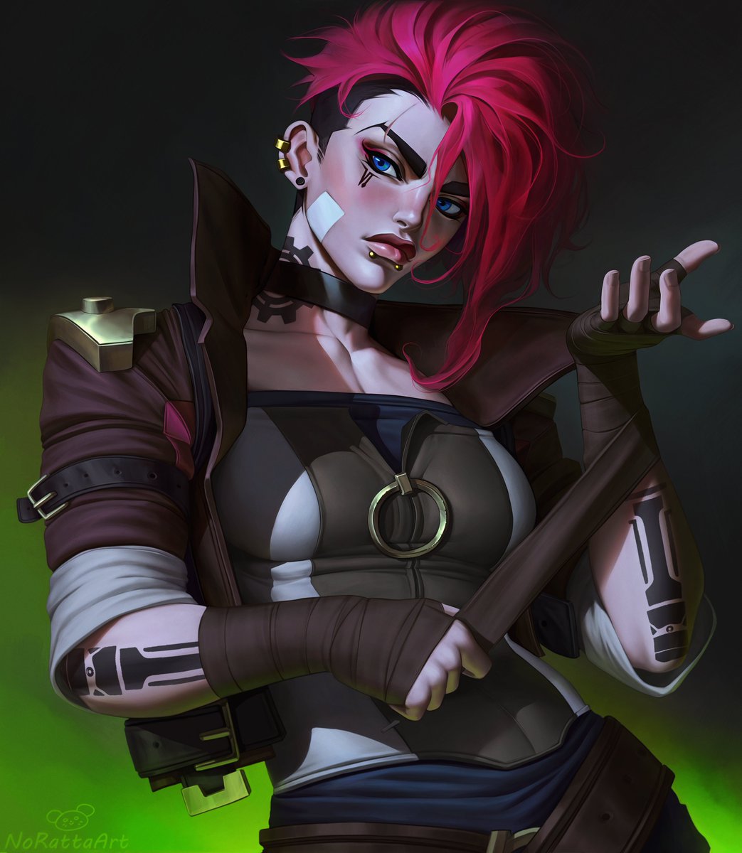 Vi 2xko spent a little more time than planned due to the fact that the layers broke

#Vi #LeagueofLegends #fanart #2xko