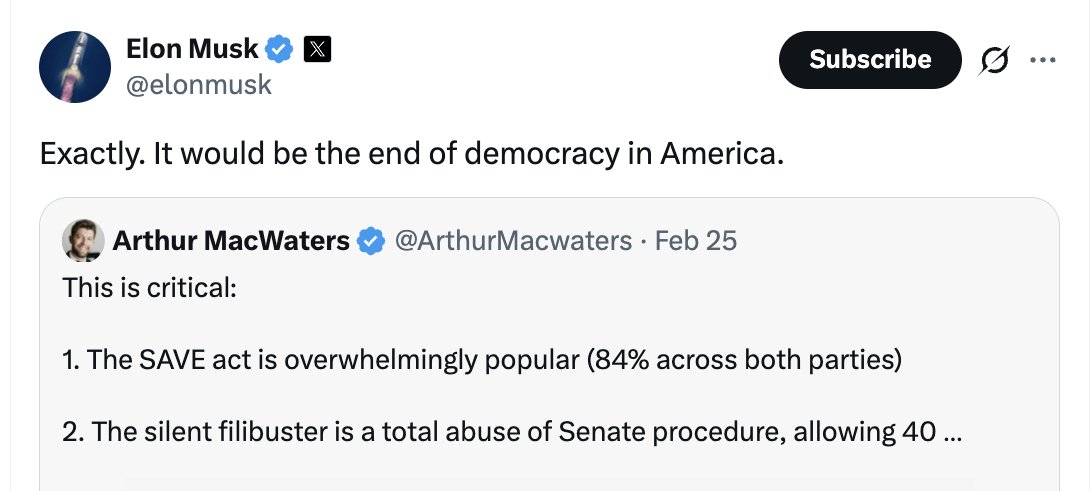 toddlombardo's tweet photo. The far greater risk to democracy is people like Elon being able to give Donald $250 million to win the presidency. Too many rich people have too much power and when I get to Congress that's going to change. #ca37 @elonmusk https://t.co/TJ6Xz48fnN