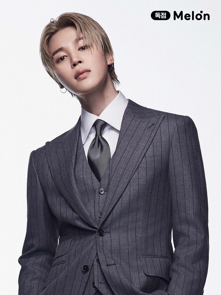 Jimin of BTS in a Melon exclusive photo for 'ARIRANG.'