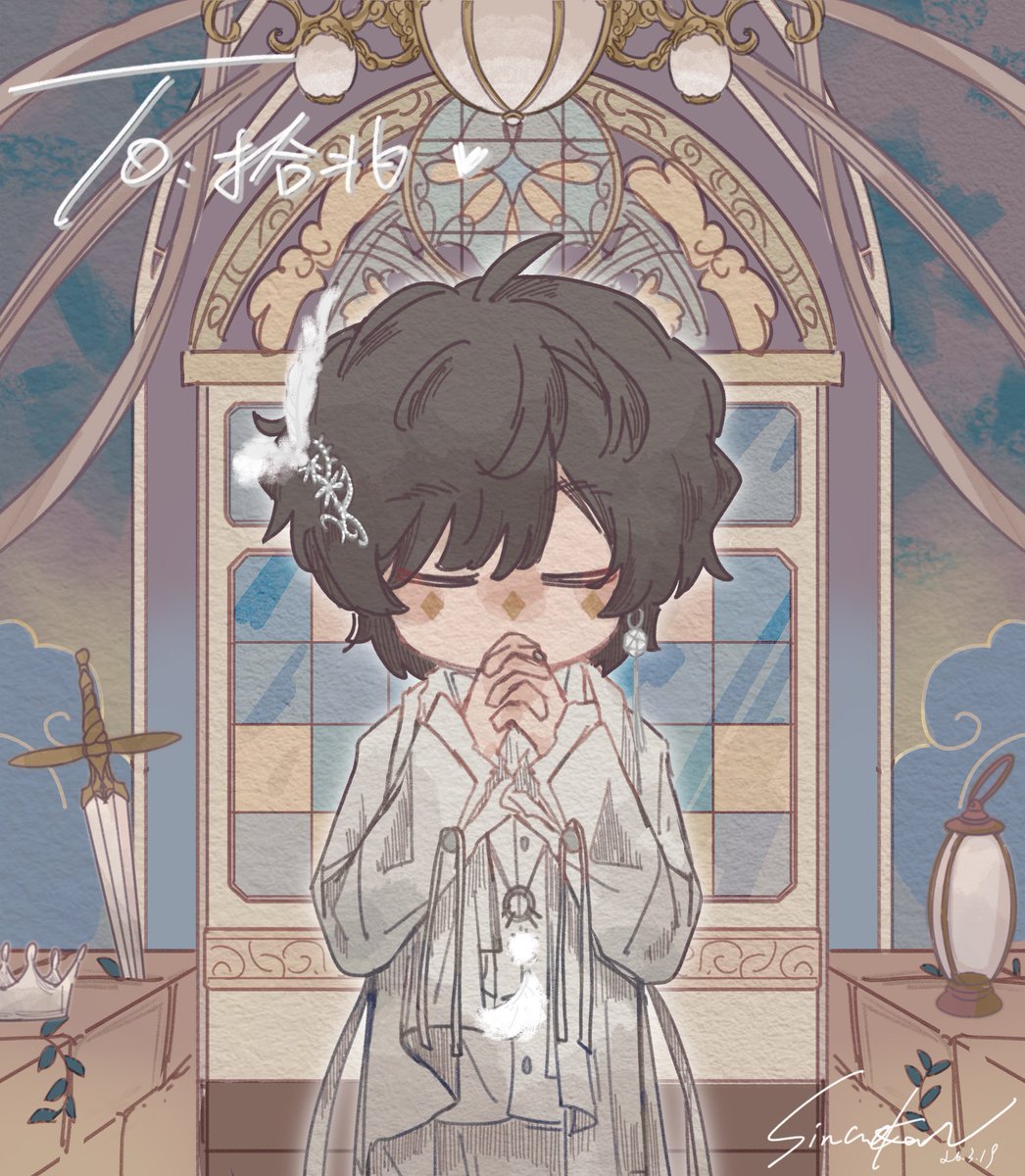 Saketal_'s tweet photo. 拾兆老师老师点的图🤲🏻♡

#そらるの絵 https://t.co/MIXeGdwI3O