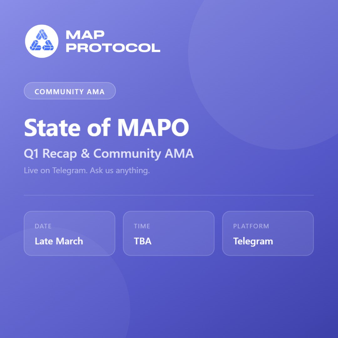 MAP Protocol tweet media