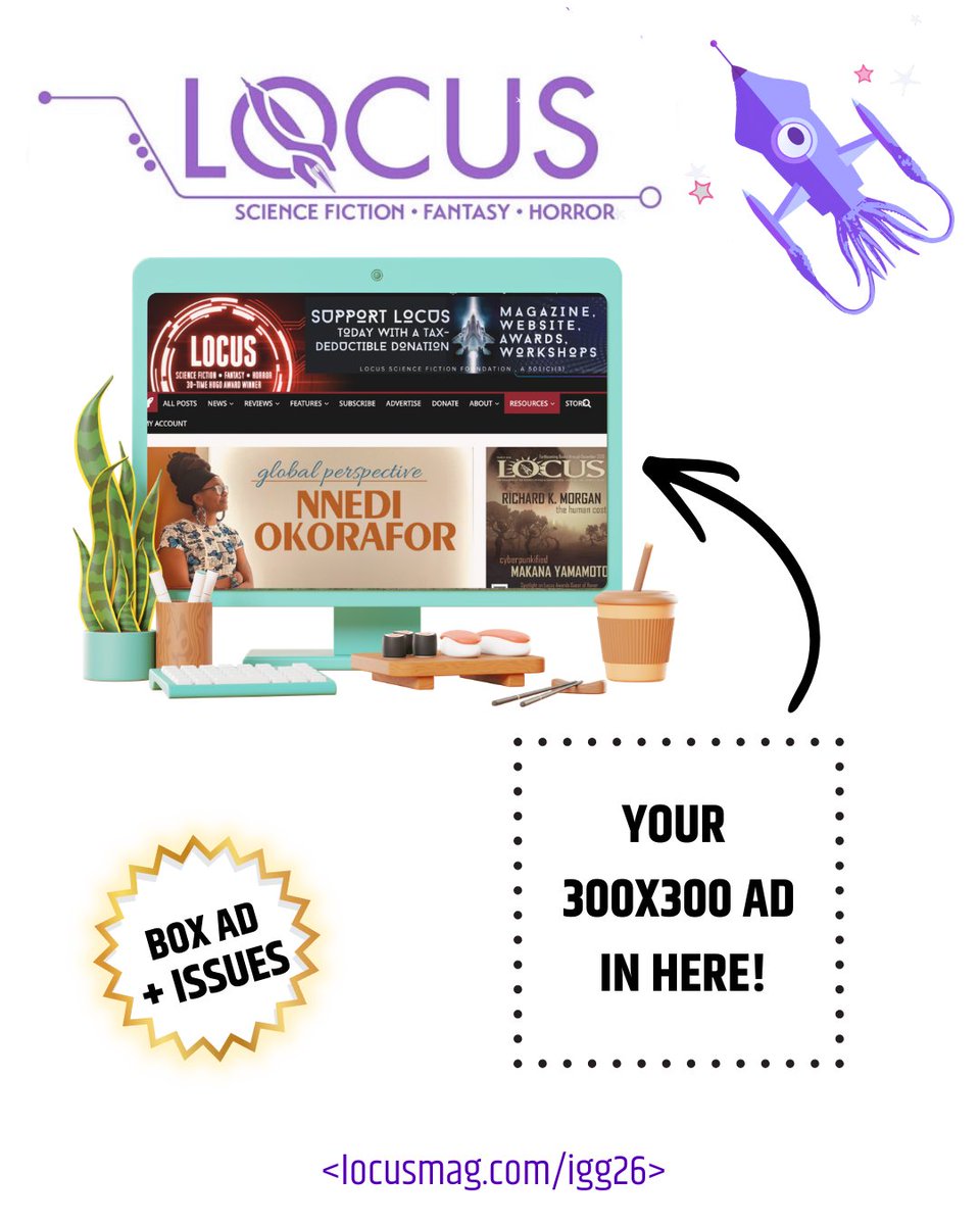Locus Magazine tweet media