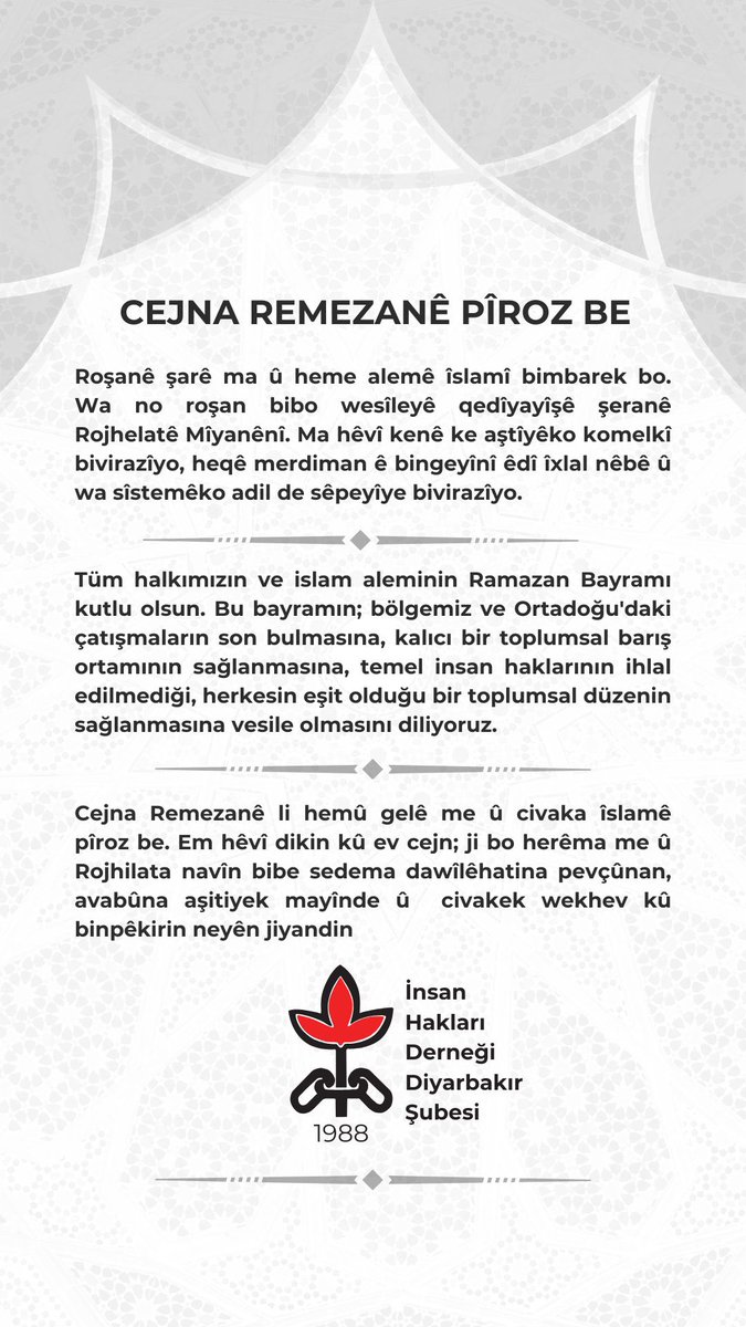 İHD Amed tweet media