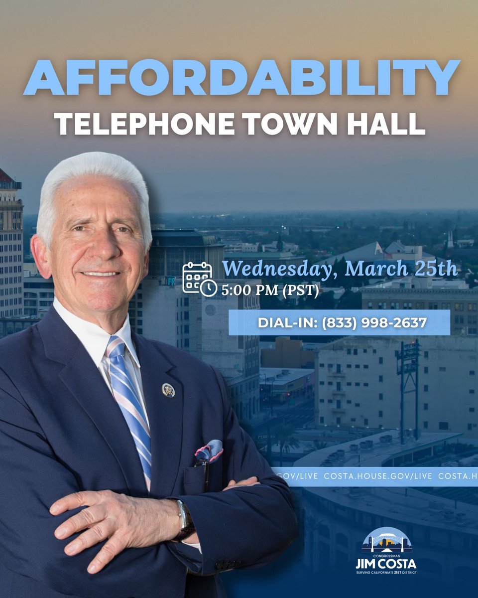 Rep. Jim Costa tweet media