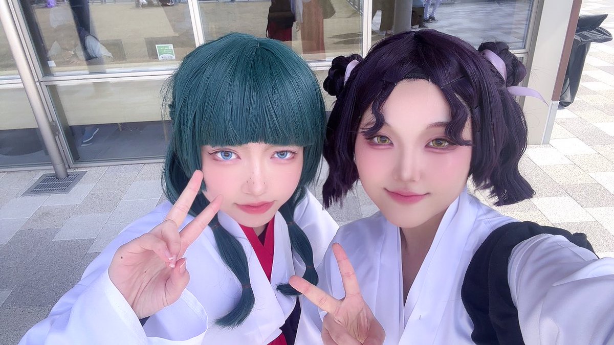 Lunetta__0810's tweet photo. そくほー！！
更衣室出ましたー！
今から妙成寺行きます三/ ˙꒳​˙)/
 #コスフェス羽咋 https://t.co/2MXtiO27ff