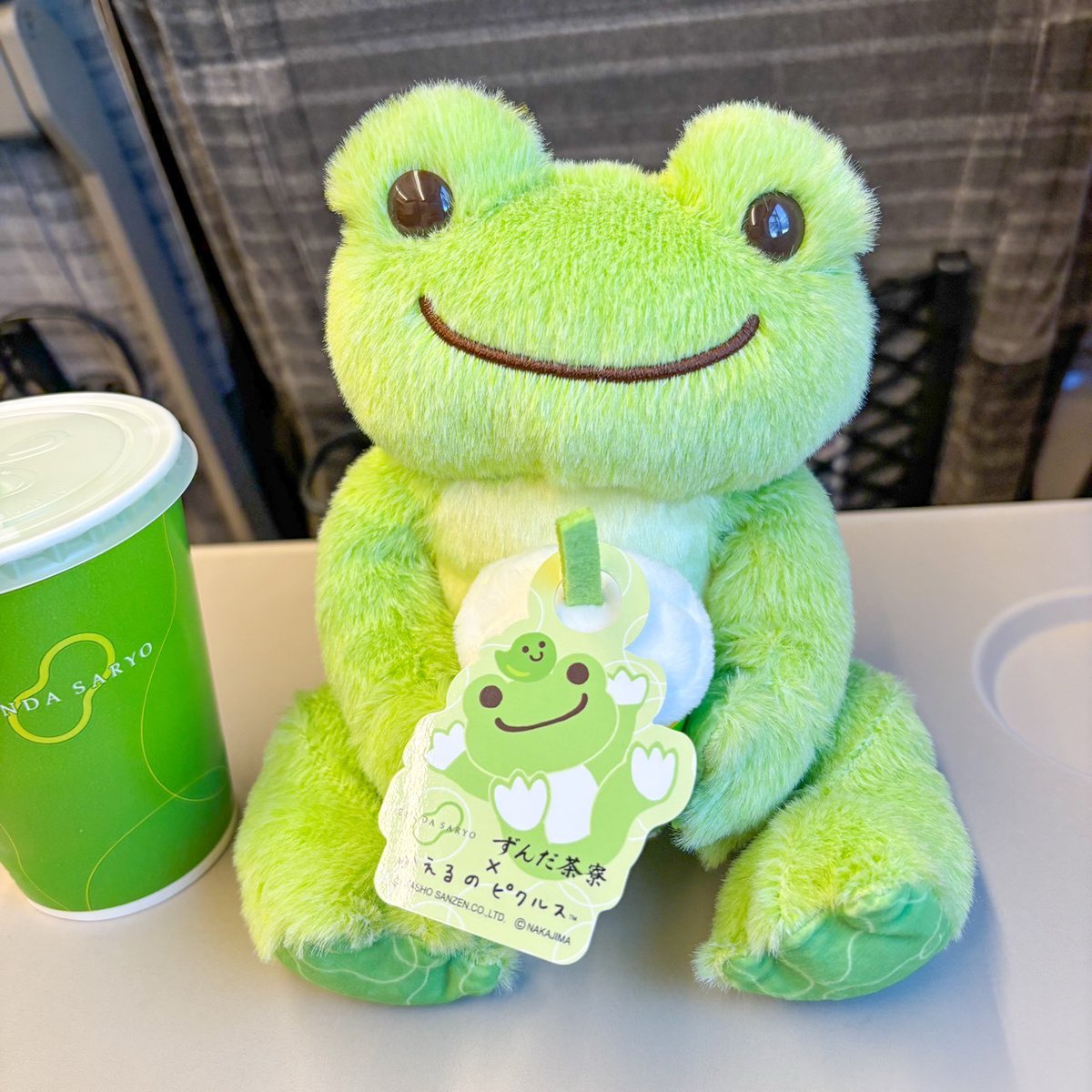 コラボずんだシェイク登場中✨／ エスパル仙台店B1にある 「ずんだ茶寮