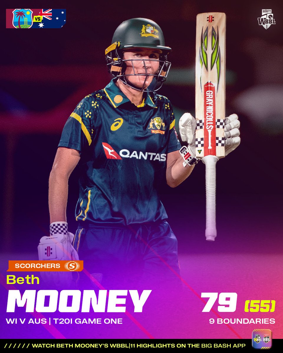 Weber Women's Big Bash League tweet media