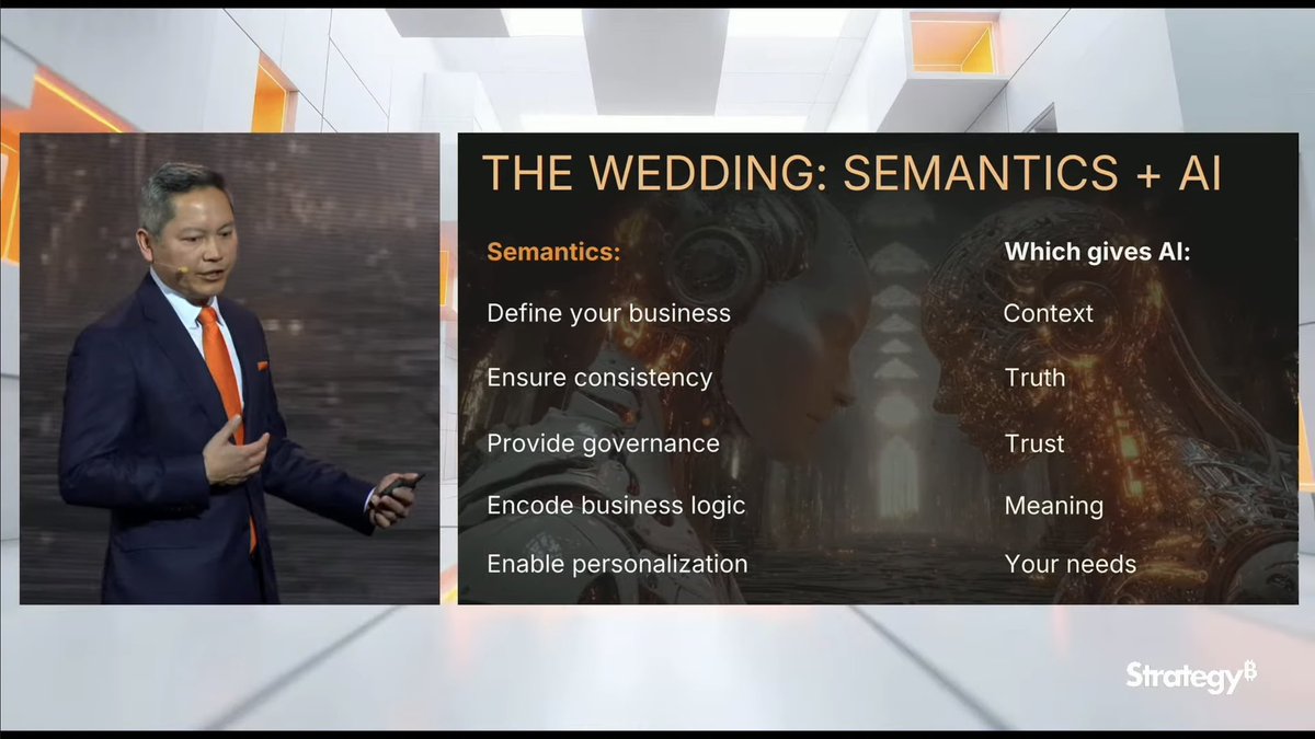 Innovestra's tweet photo. * La boda: Semántica + IA

¡Reviva el histórico momento y déjese cautivar por la experiencia visual de las Keynotes!

#StrategyWorld26 #Semantics #AI 
#StrategySoftware #StrategyMosaic #StrategyAI https://t.co/YE32vy3fE6
