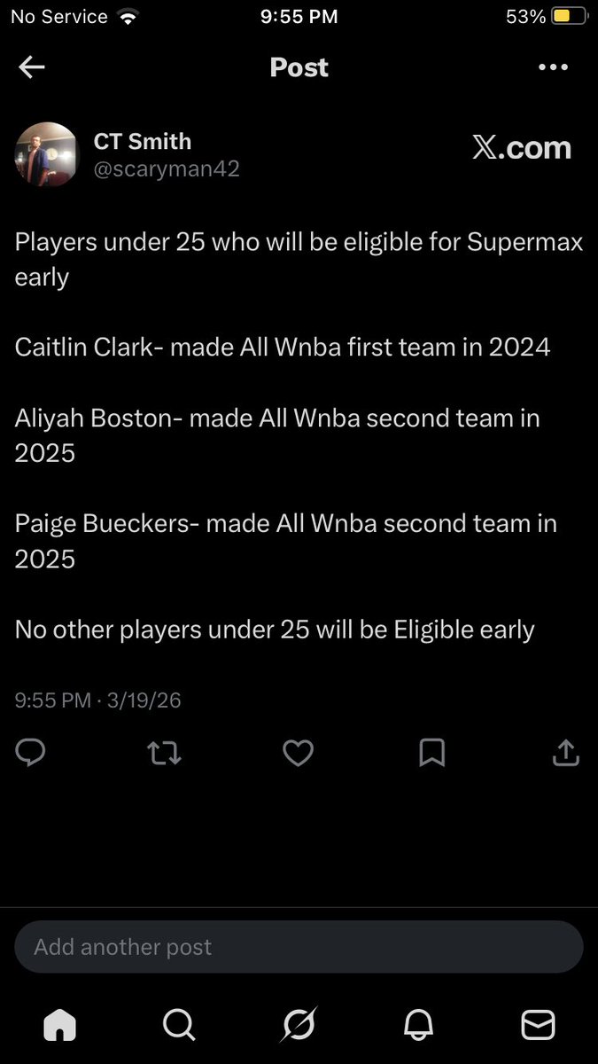 CT Smith tweet media