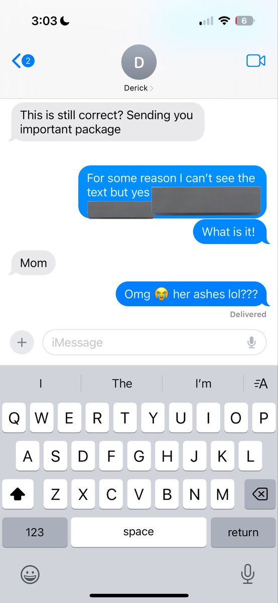 his response was “sorry it’s not something more fun” lmfao 🤠