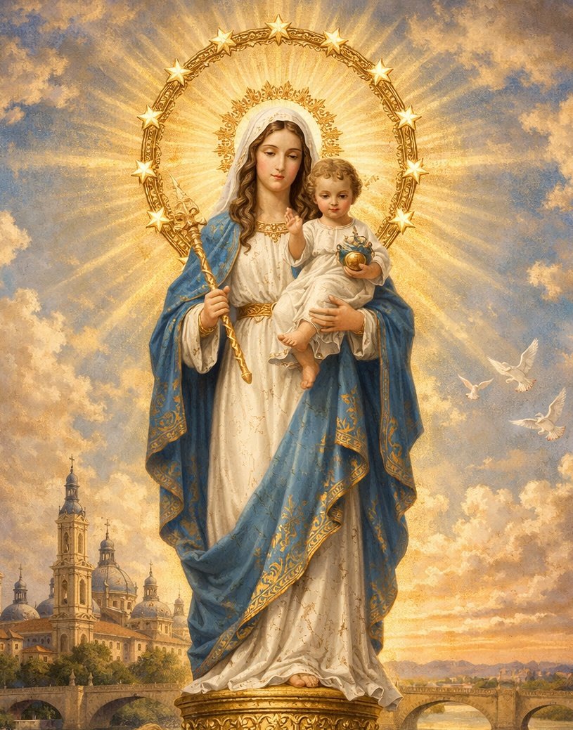 DANTE_eloficial's tweet photo. ✝️ Dios te salve, María, 
llena eres de gracia;
el Señor es contigo.
Bendita Tú eres 
entre todas las mujeres,
y bendito es el fruto de tu vientre, Jesús. 

Santa María, Madre de Dios,
ruega por nosotros, pecadores,
ahora y en la hora de nuestra muerte. Amén 🙏 https://t.co/CsbeP70Aoj