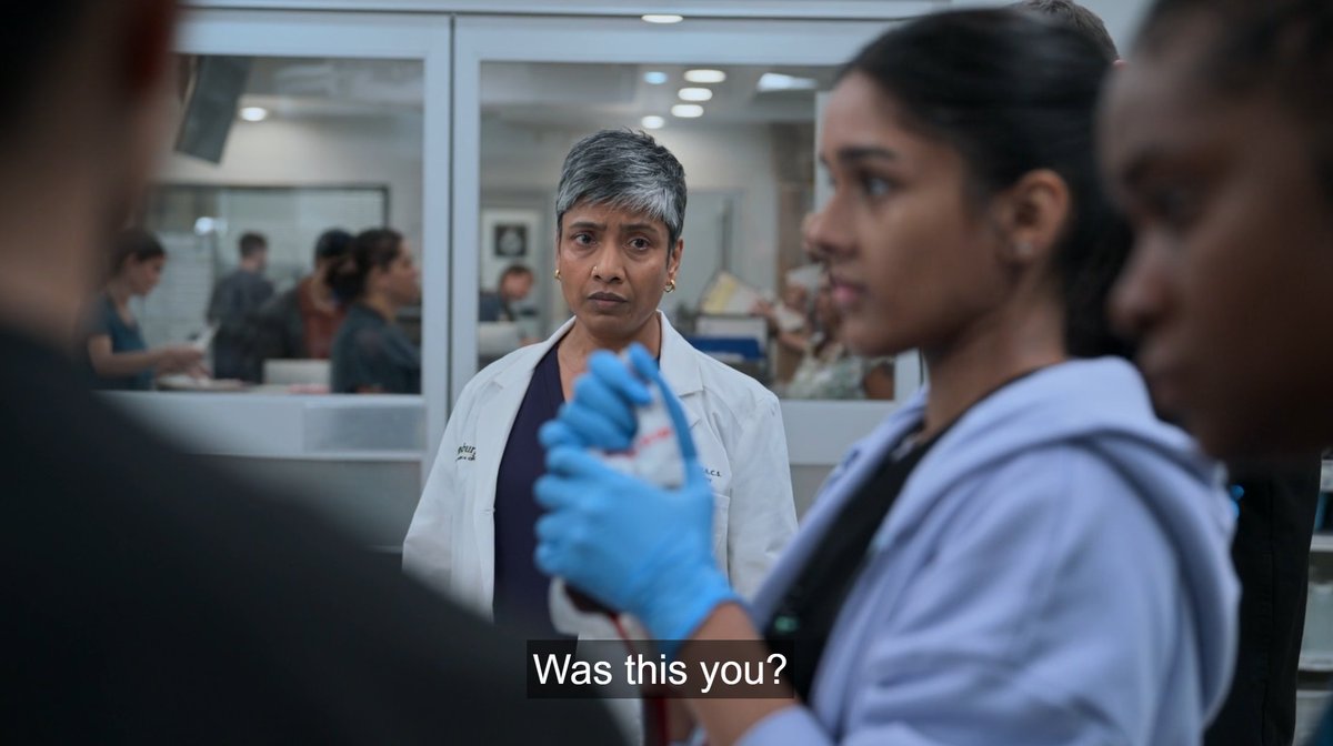 mira | the pitt spoilers tweet media