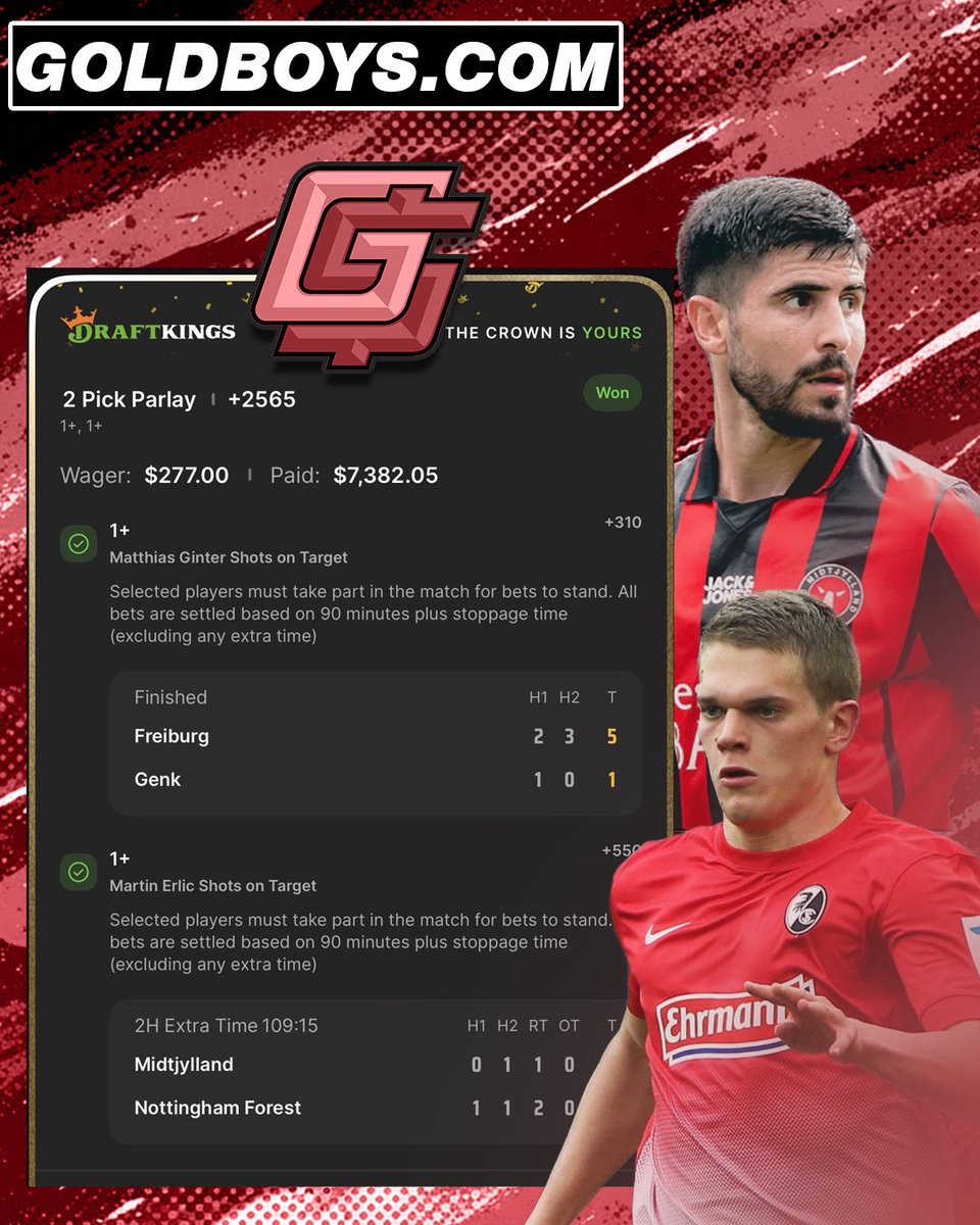 GoldBoys Bets tweet media