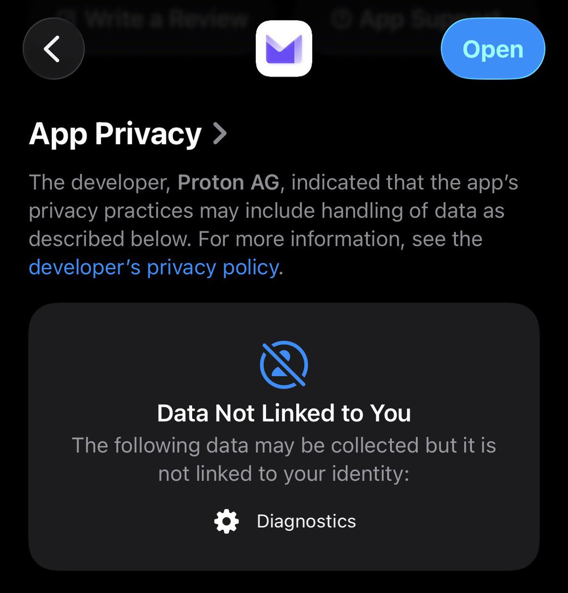 Proton Mail tweet media