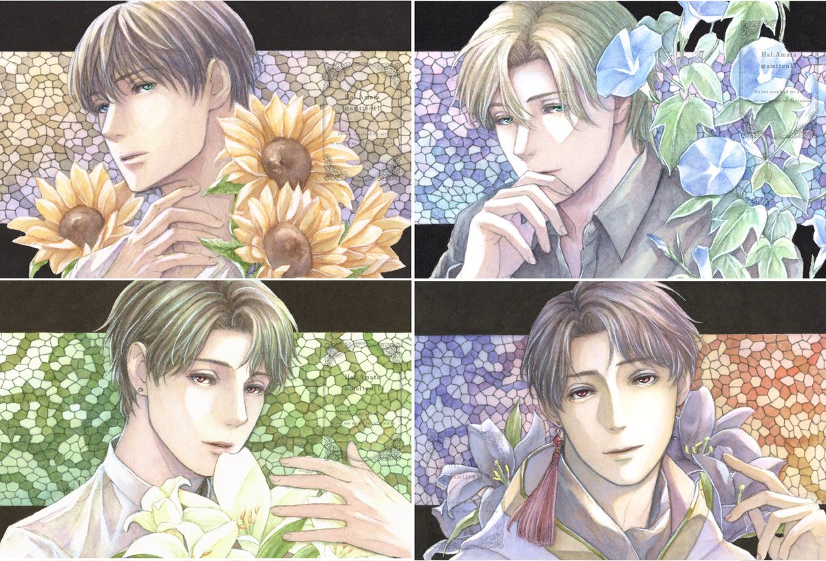 天田ハル:3/15-4/5 10×10展(大阪/雑貨店ビー玉と空。2nd様) tweet media