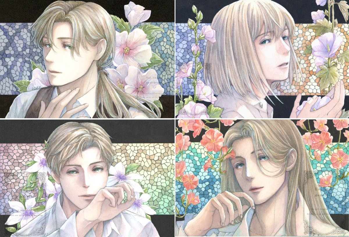 天田ハル:3/15-4/5 10×10展(大阪/雑貨店ビー玉と空。2nd様) tweet media