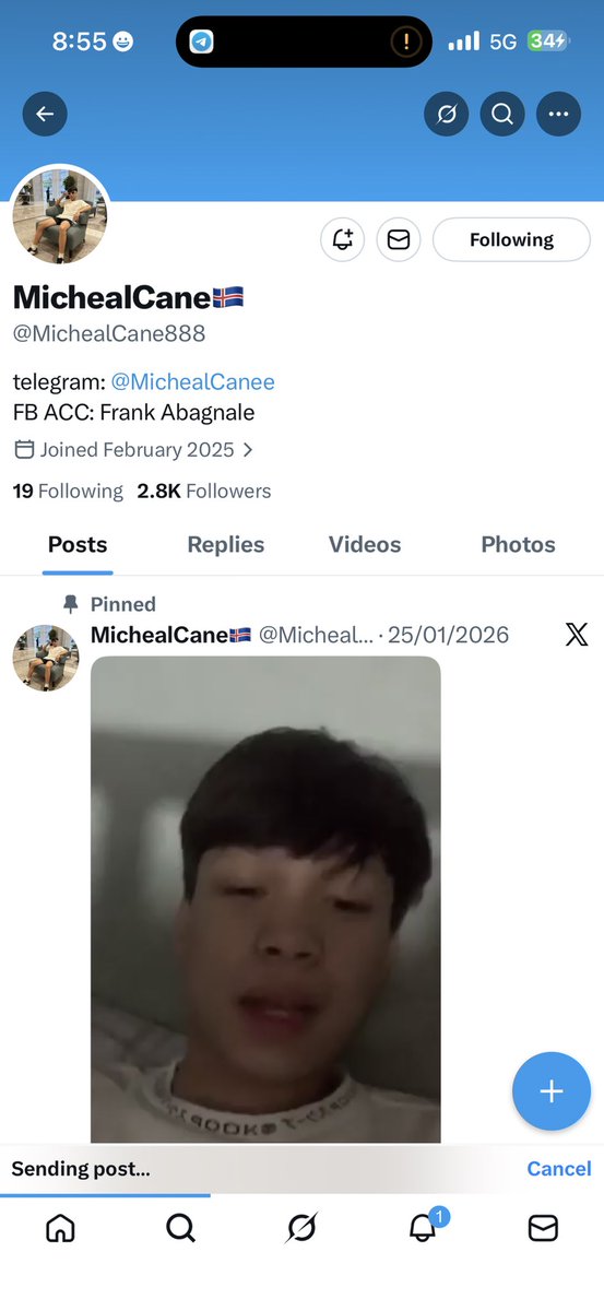 NeolM08's tweet photo. @kervin1521 PAKI SABI SA KAIBIGAN MO @MichealCane888 or FRANK ABAGNALE WAG SYA MANG SCAM SA TG YUNG VIDEO CALL NAMIN KAGABI NA SCREEN RECORD KO YUN! PAGKATAPOS NG SENDAN SA GCASH BLOCKED NYA AKO SCAMMER YANG KAIBIGAN MO, POST KO YANG MGA PICTURE NYA SA LAHAT NG SOCIAL MEDIA PARA AWARENESS https://t.co/3FepCHO8bU