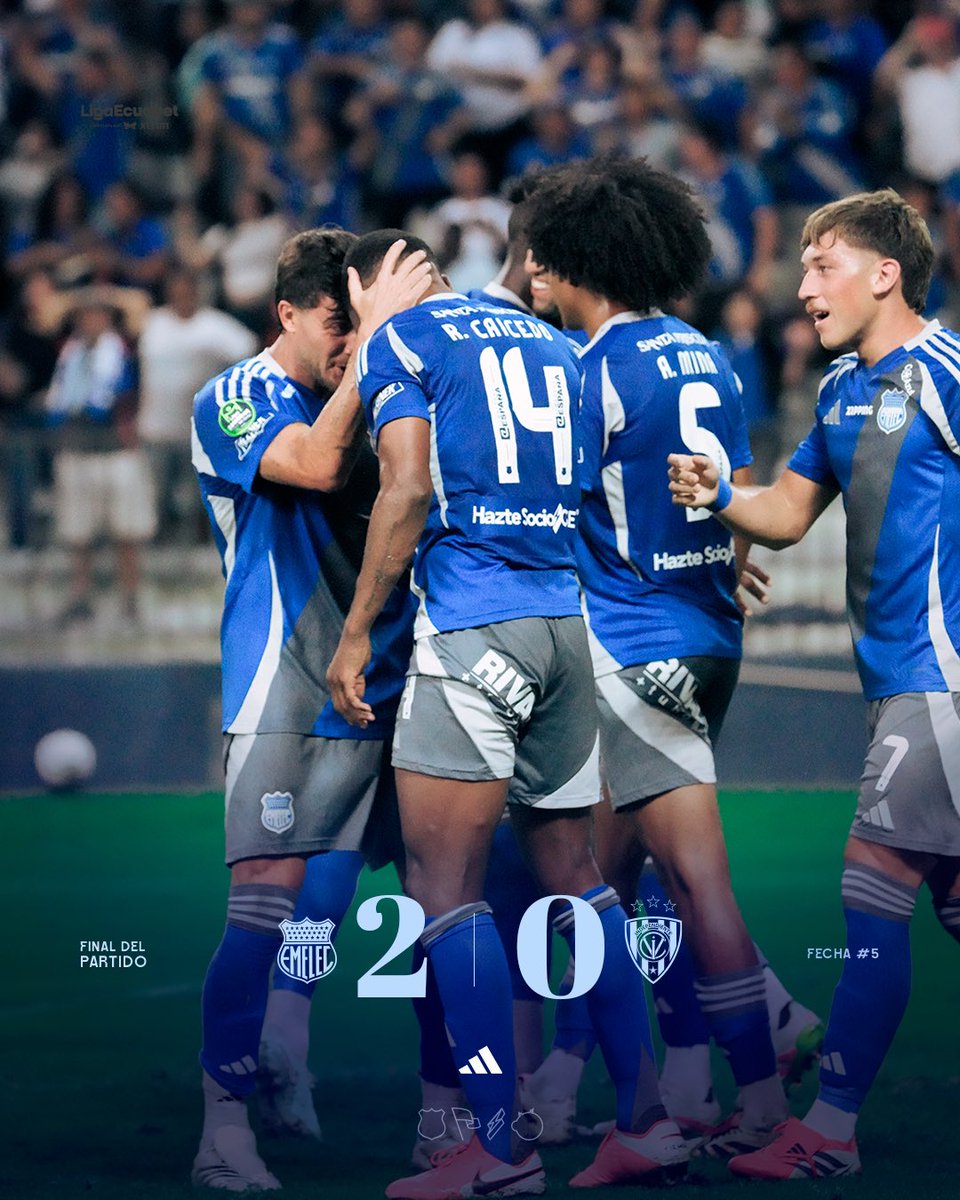 🔥 Se acabó la historia.

Hoy la escribimos nosotros. ⚡️

En casa, con nuestra gente… como tenía que ser. 🔵

#VolvemosASerEmelec 🔵