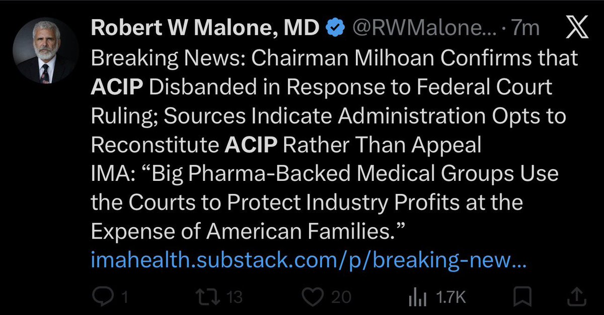 Alastair McAlpine, MD tweet media